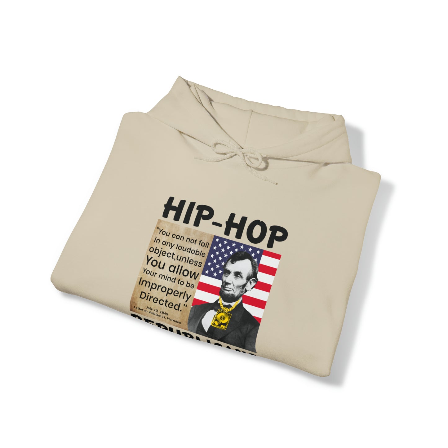 Abraham Lincoln Hip-Hop Republican Hoodie