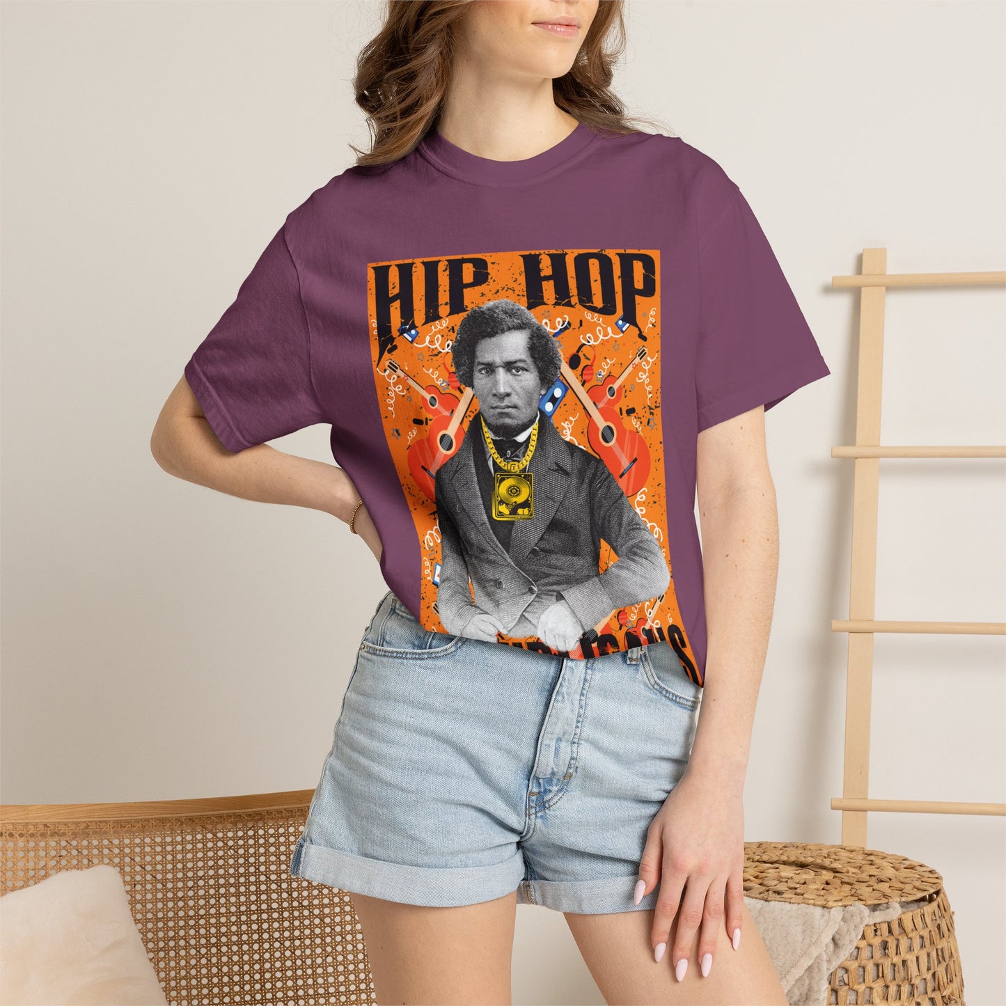Hip Hop Republicans Graphic T-Shirt — Vintage Portrait Streetwear Tee