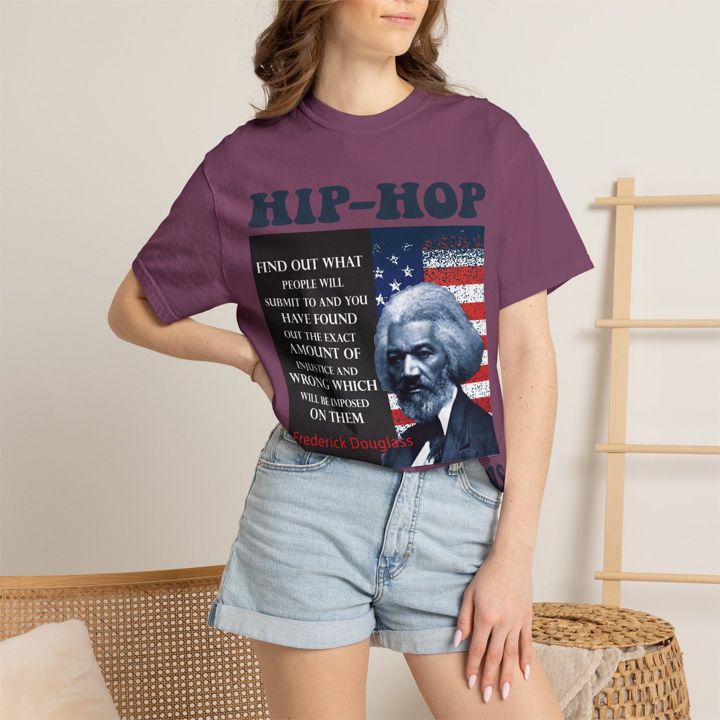 Hip-Hop Republicans T-Shirt — Frederick Douglass Quote Patriotic Political Tee