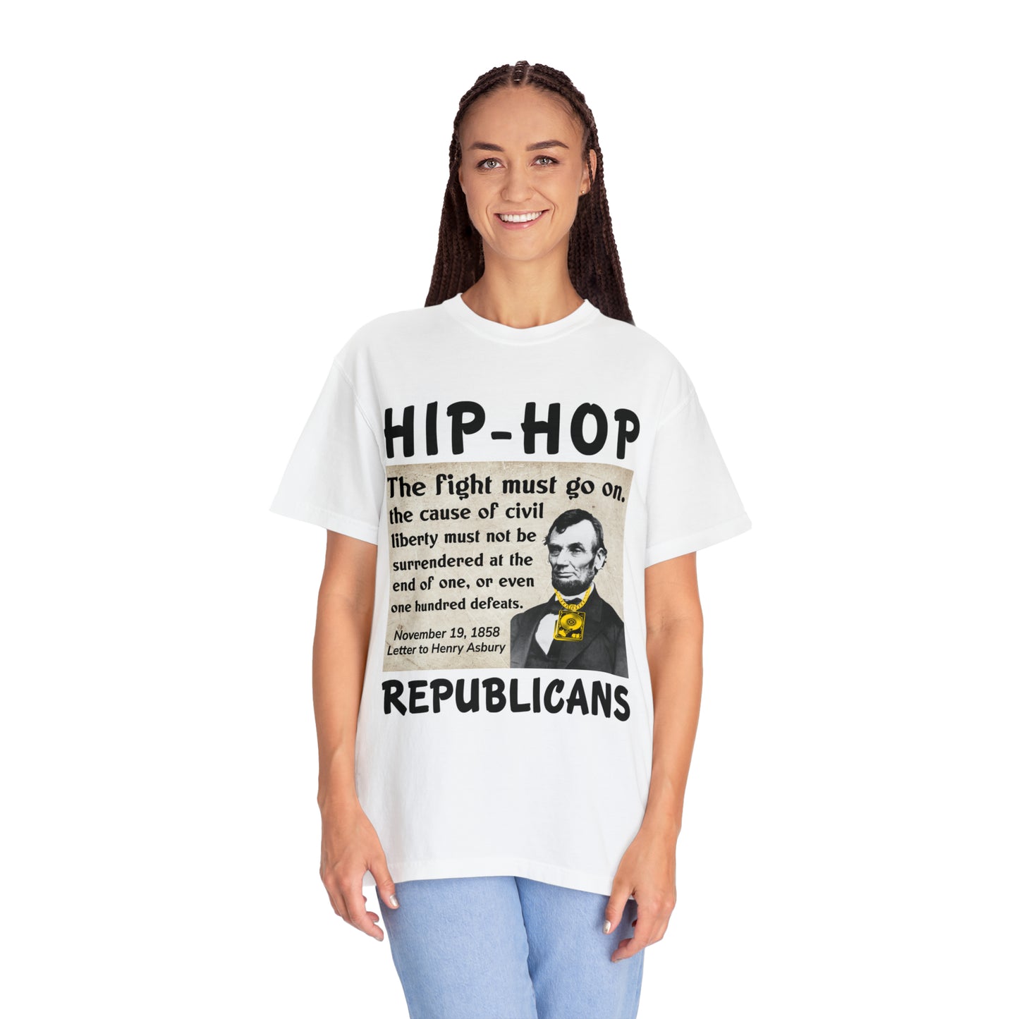 Abraham Lincoln Hip-Hop Republican T-Shirt