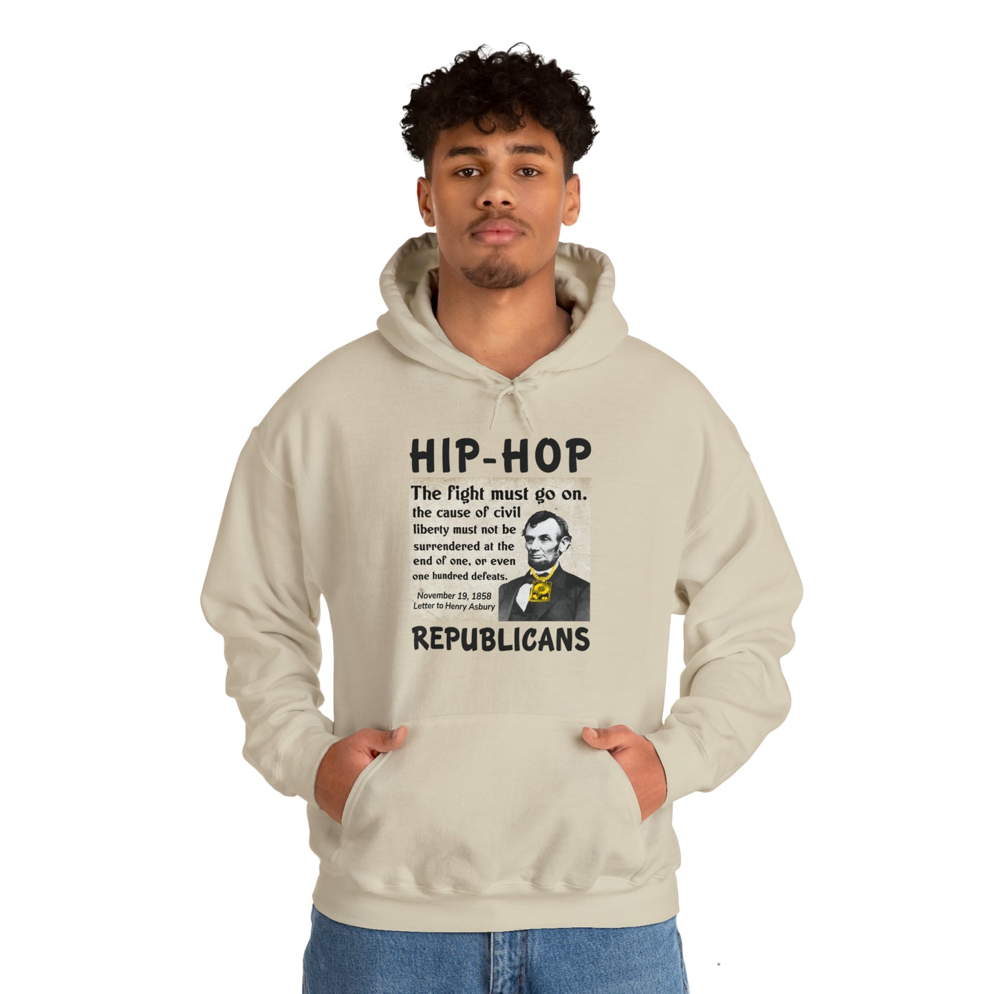 Abraham Lincoln Hip-Hop Republican Hoodie