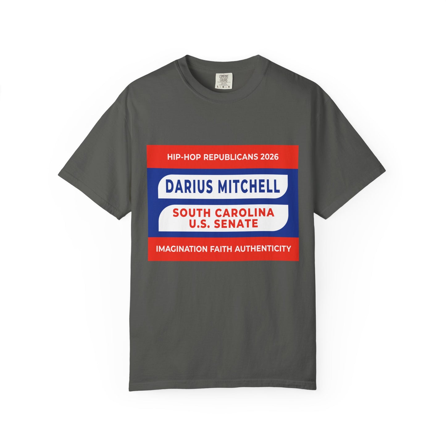 Political Campaign T-Shirt — "Darius Mitchell South Carolina U.S. Senate"