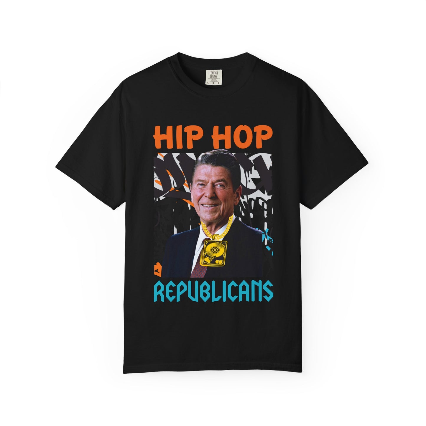 Get Your Groove On with a Trendy Ronald Reagan Hip Hop Republicans T-Shirt