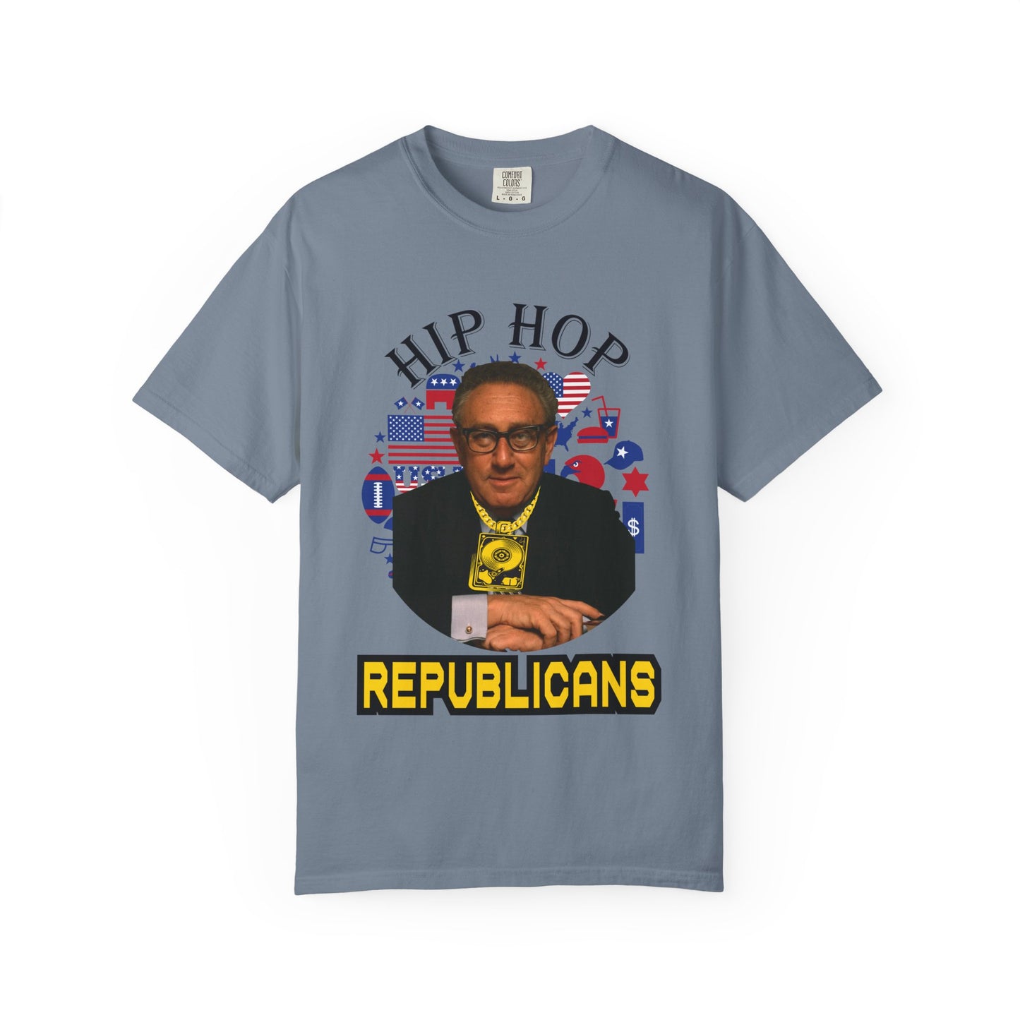 Hip Hop Republicans T-Shirt — Funny Political Parody Tee