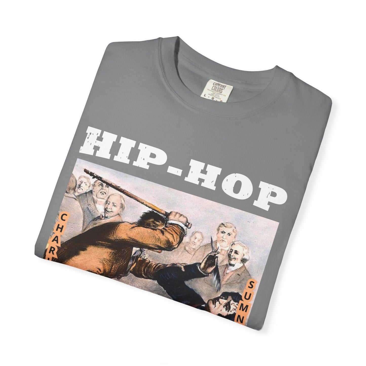 Artistic Vintage Poster T-Shirt — 'Chalet Summer' Graphic Tee
