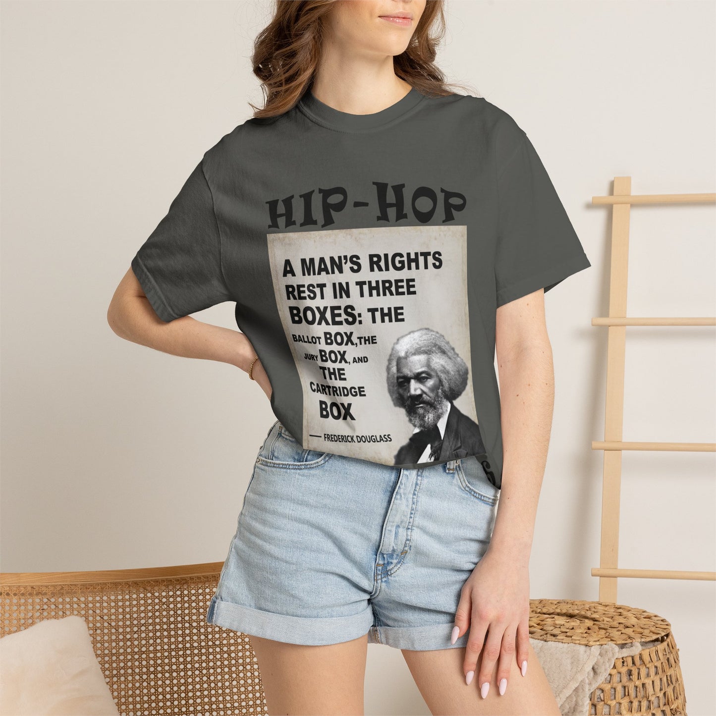 Hip Hop Republicans Frederick Douglass Quote T-Shirt