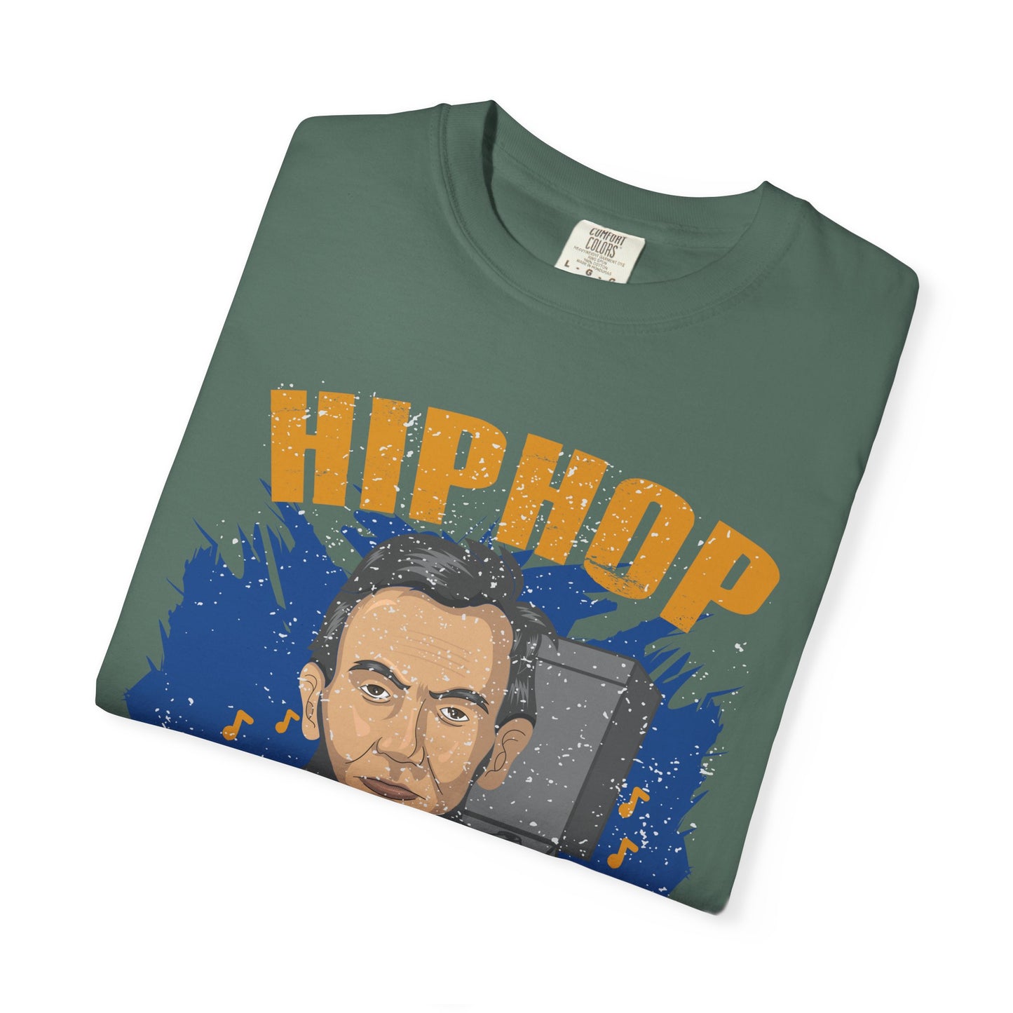 Hip Hop Republicans Graphic T-Shirt — Abe Lincoln Rap Portrait Tee