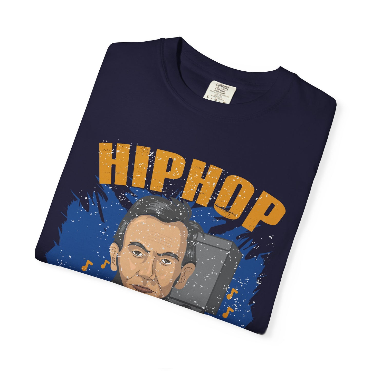 Hip Hop Republicans Graphic T-Shirt — Abe Lincoln Rap Portrait Tee