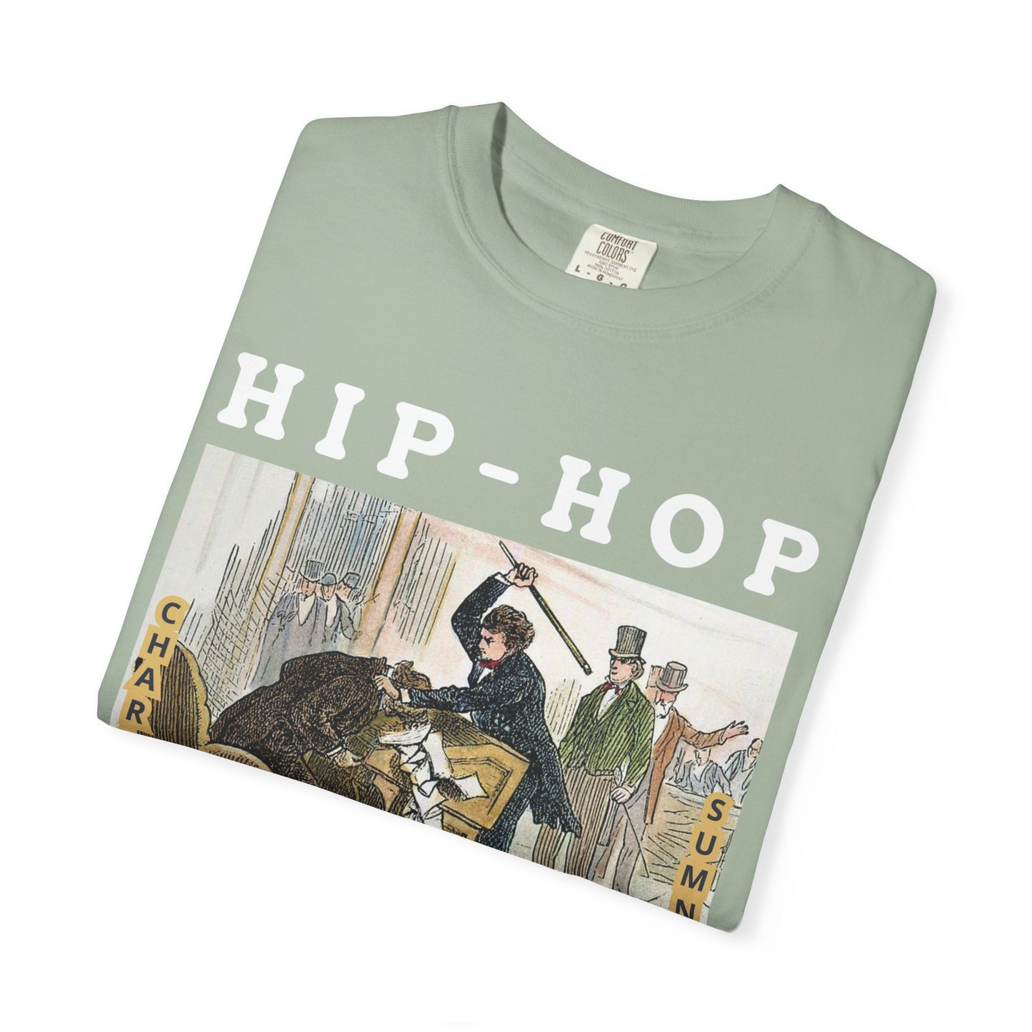 Conservative Rhymes A Hip Hop Tribute to Republican Values T-Shirt Design