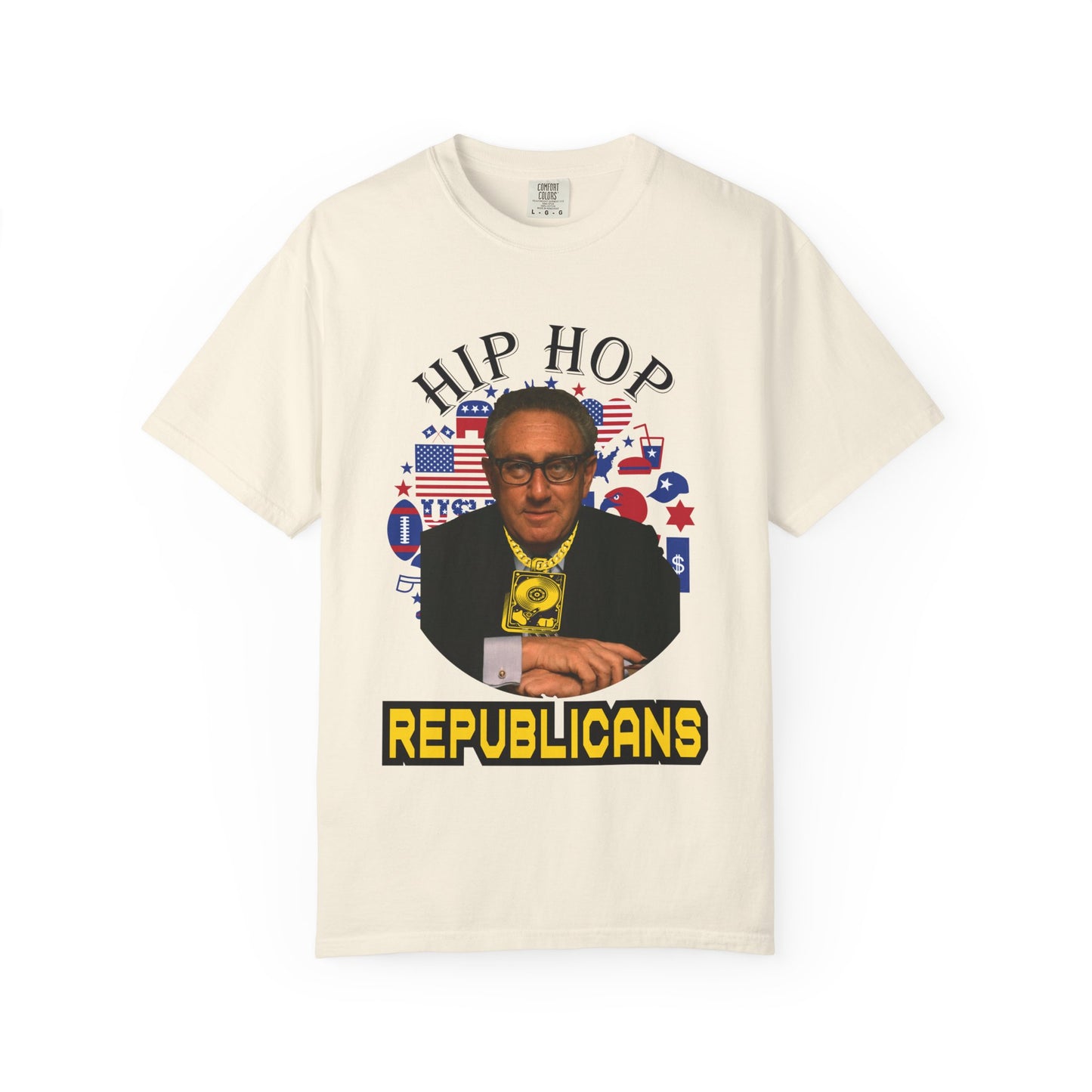 Hip Hop Republicans T-Shirt — Funny Political Parody Tee