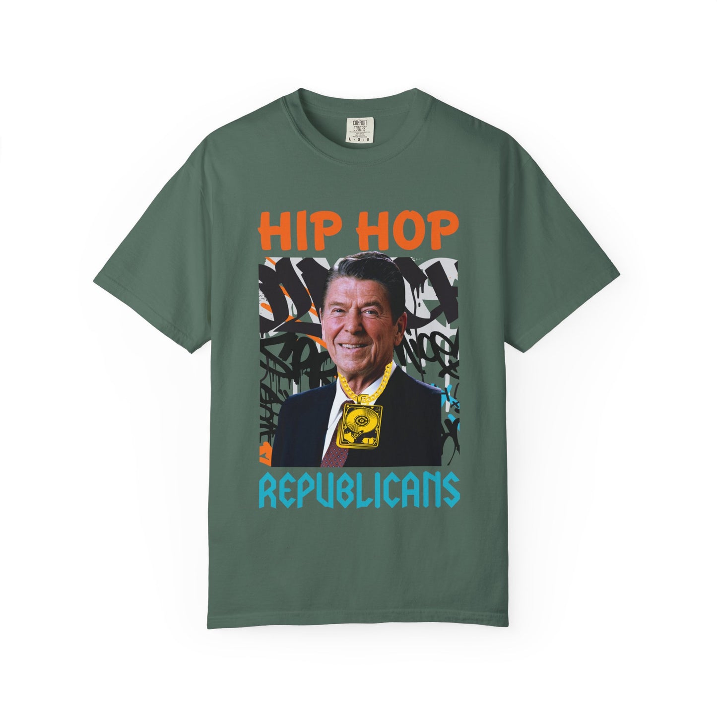 Get Your Groove On with a Trendy Ronald Reagan Hip Hop Republicans T-Shirt