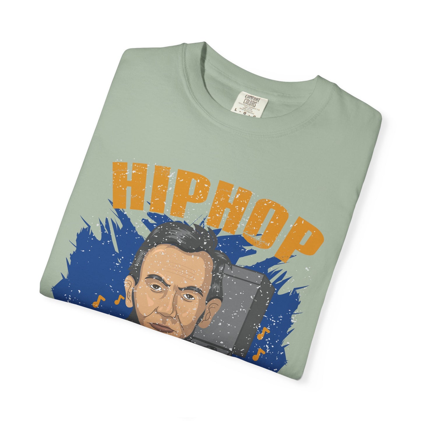 Hip Hop Republicans Graphic T-Shirt — Abe Lincoln Rap Portrait Tee