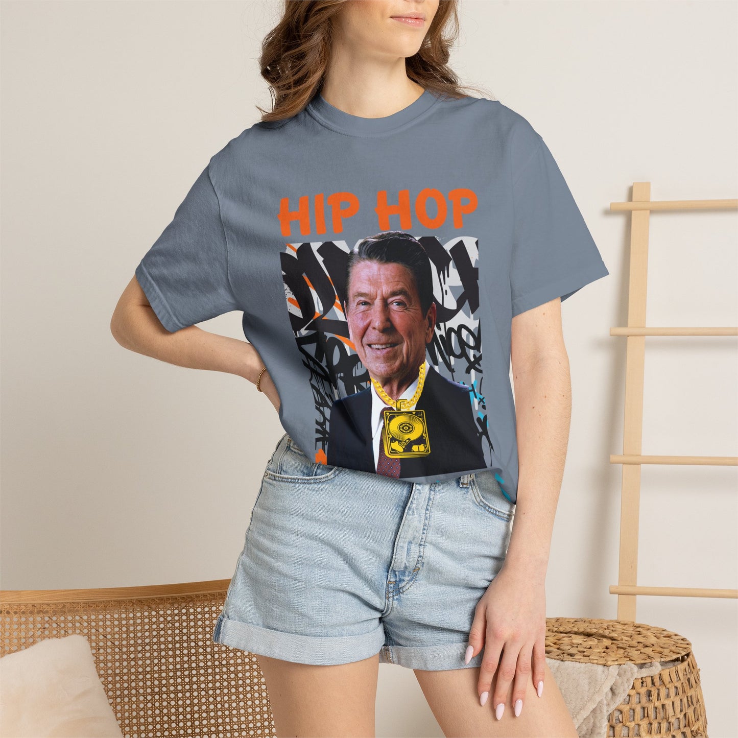 Get Your Groove On with a Trendy Ronald Reagan Hip Hop Republicans T-Shirt