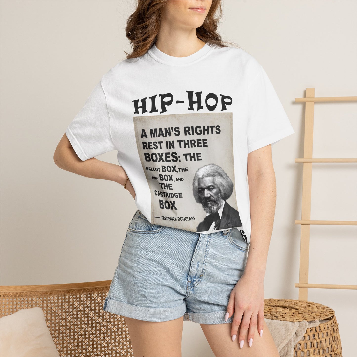 Hip Hop Republicans Frederick Douglass Quote T-Shirt