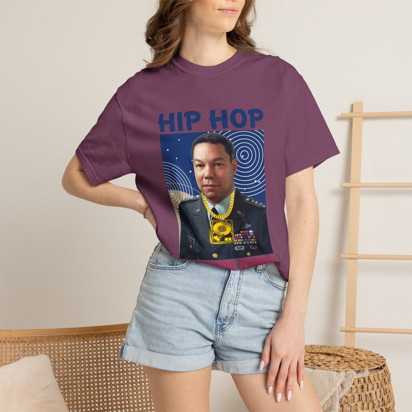 Hip Hop Republicans Graphic T-Shirt — Parody Political Portrait Tee