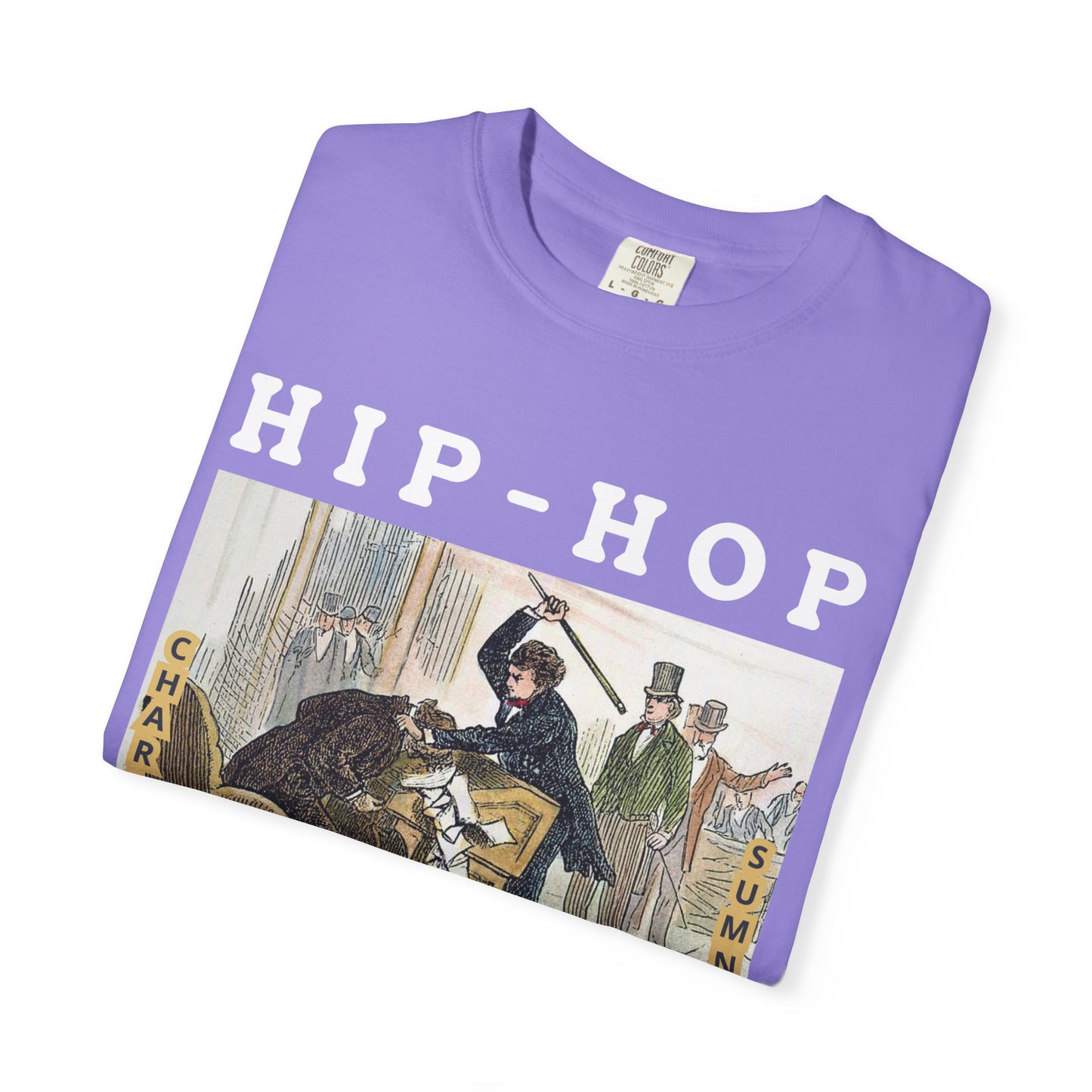 Conservative Rhymes A Hip Hop Tribute to Republican Values T-Shirt Design