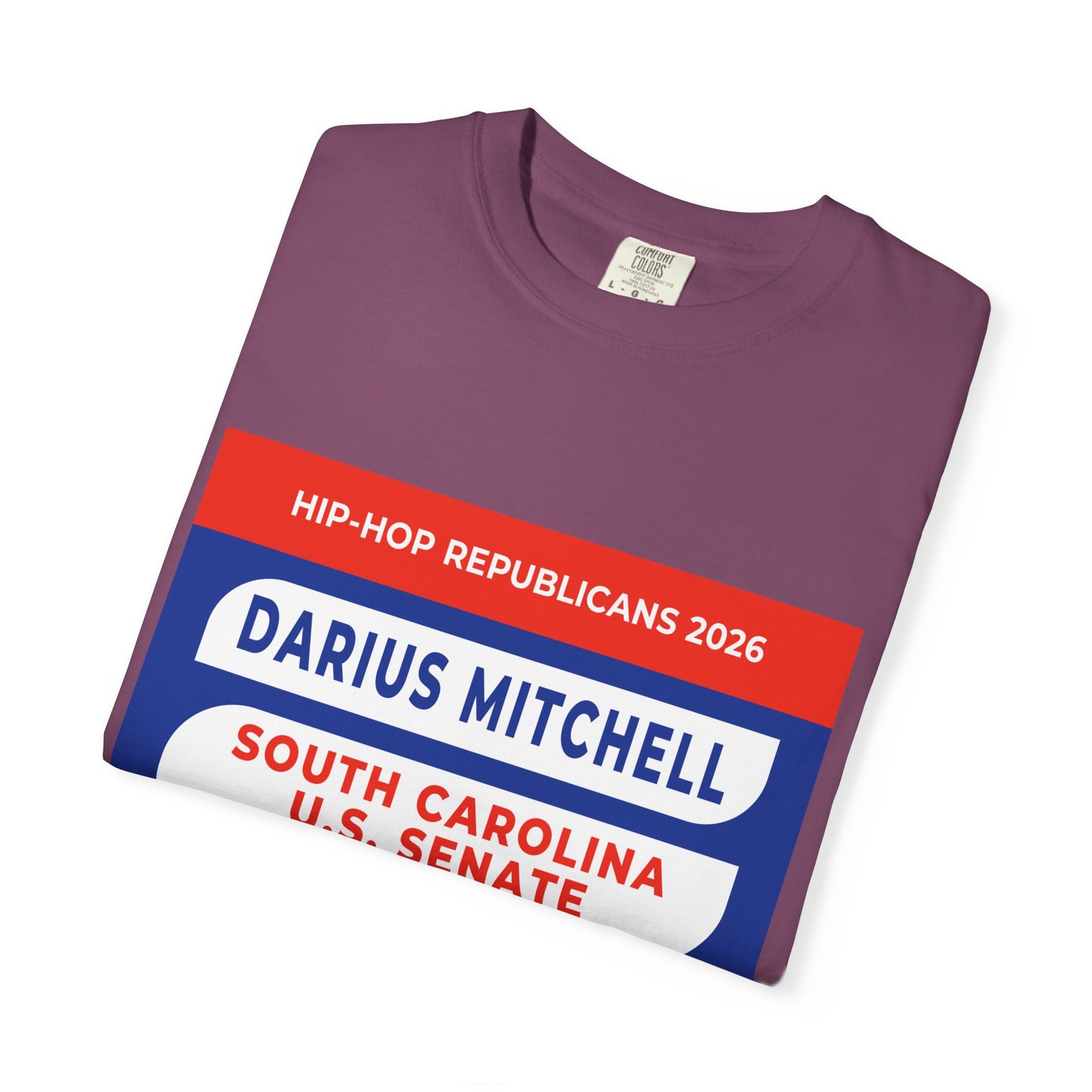 Political Campaign T-Shirt — "Darius Mitchell South Carolina U.S. Senate"