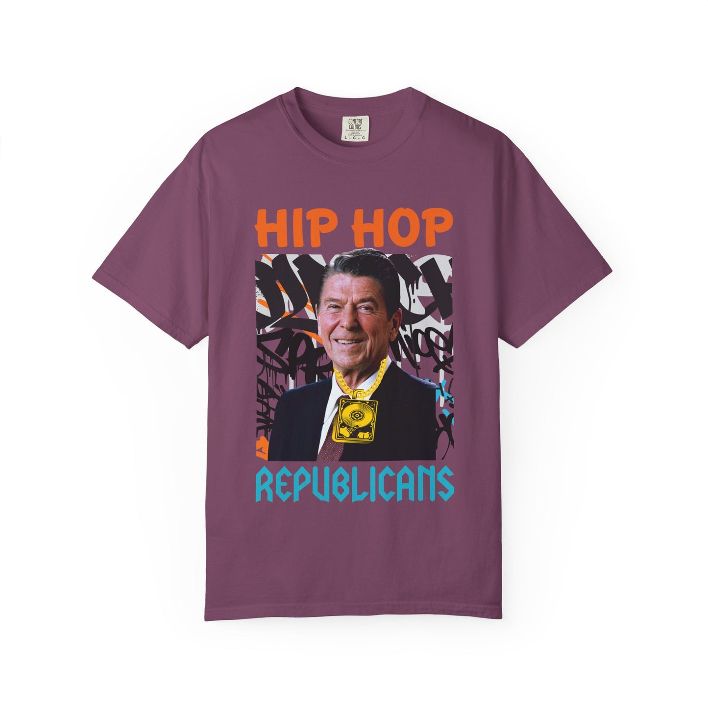 Get Your Groove On with a Trendy Ronald Reagan Hip Hop Republicans T-Shirt