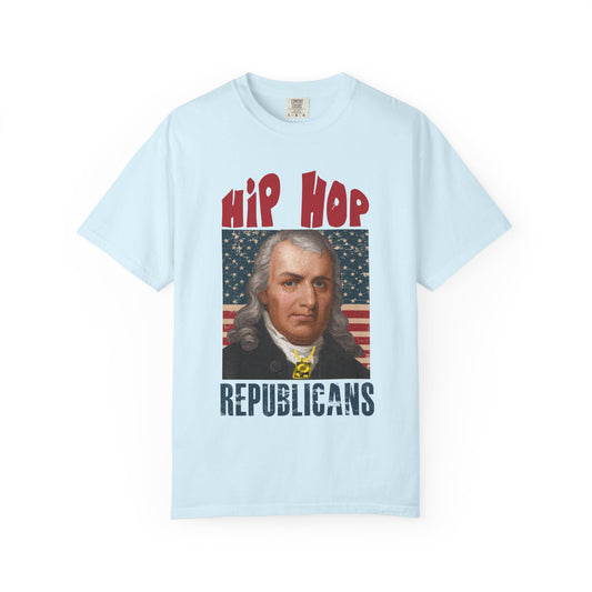 Hip Hop Republicans T-Shirt — Patriotic George Washington Graphic Tee