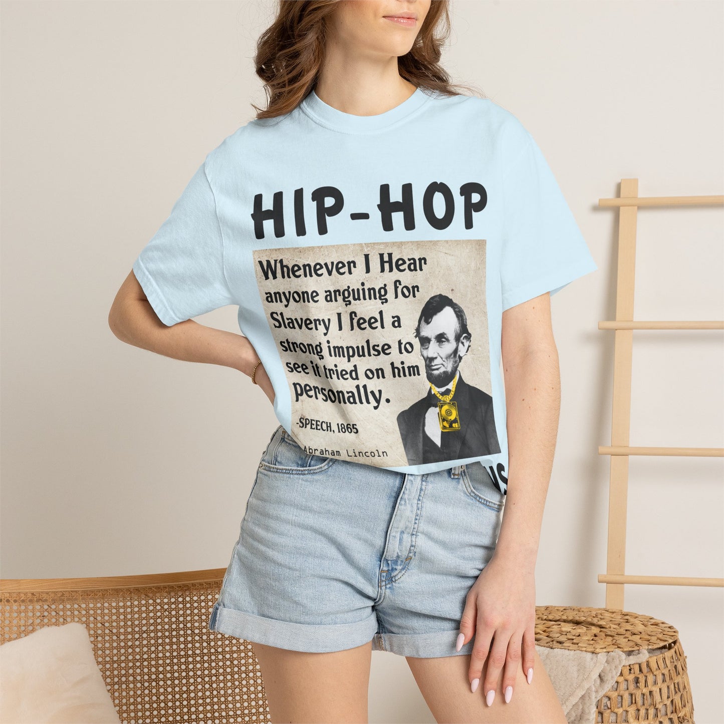 Hip-Hop Republicans T-Shirt — Vintage Lincoln Quote Graphic Tee