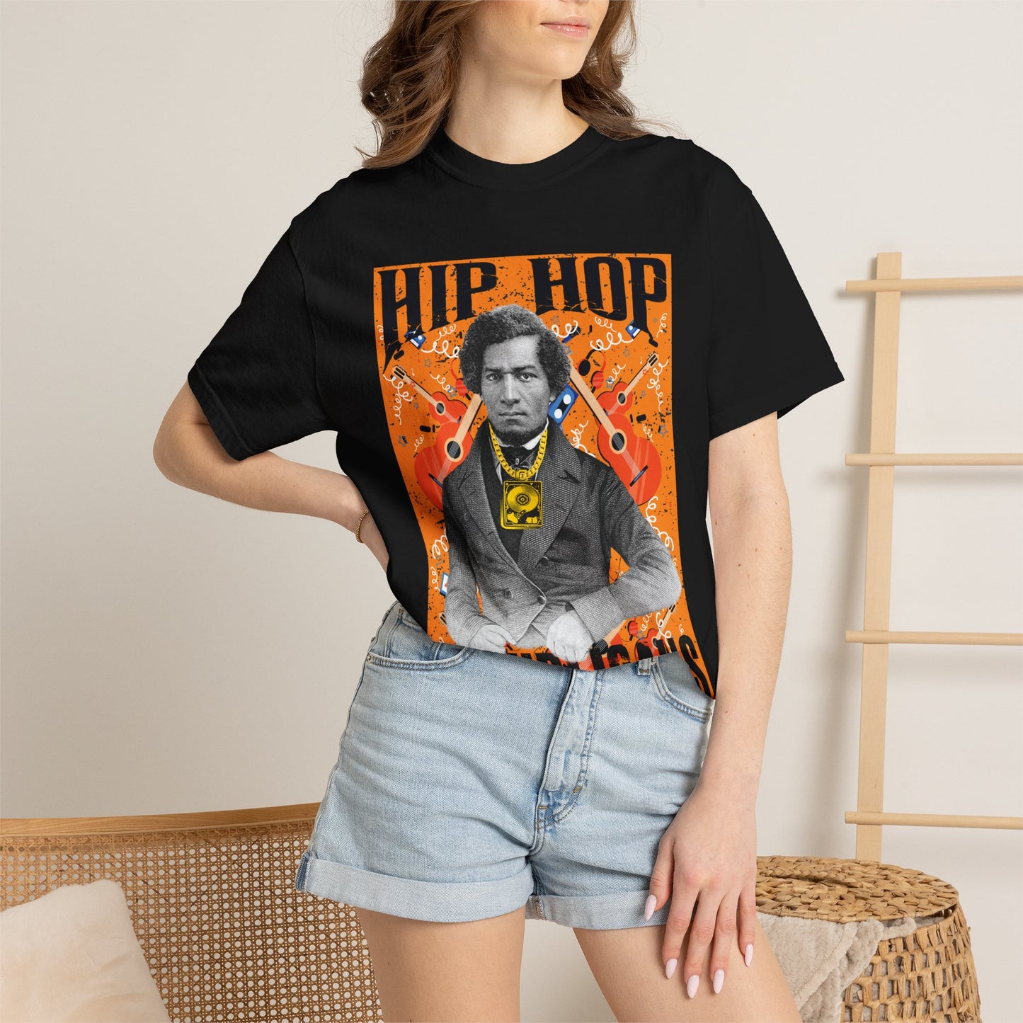 Hip Hop Republicans Graphic T-Shirt — Vintage Portrait Streetwear Tee