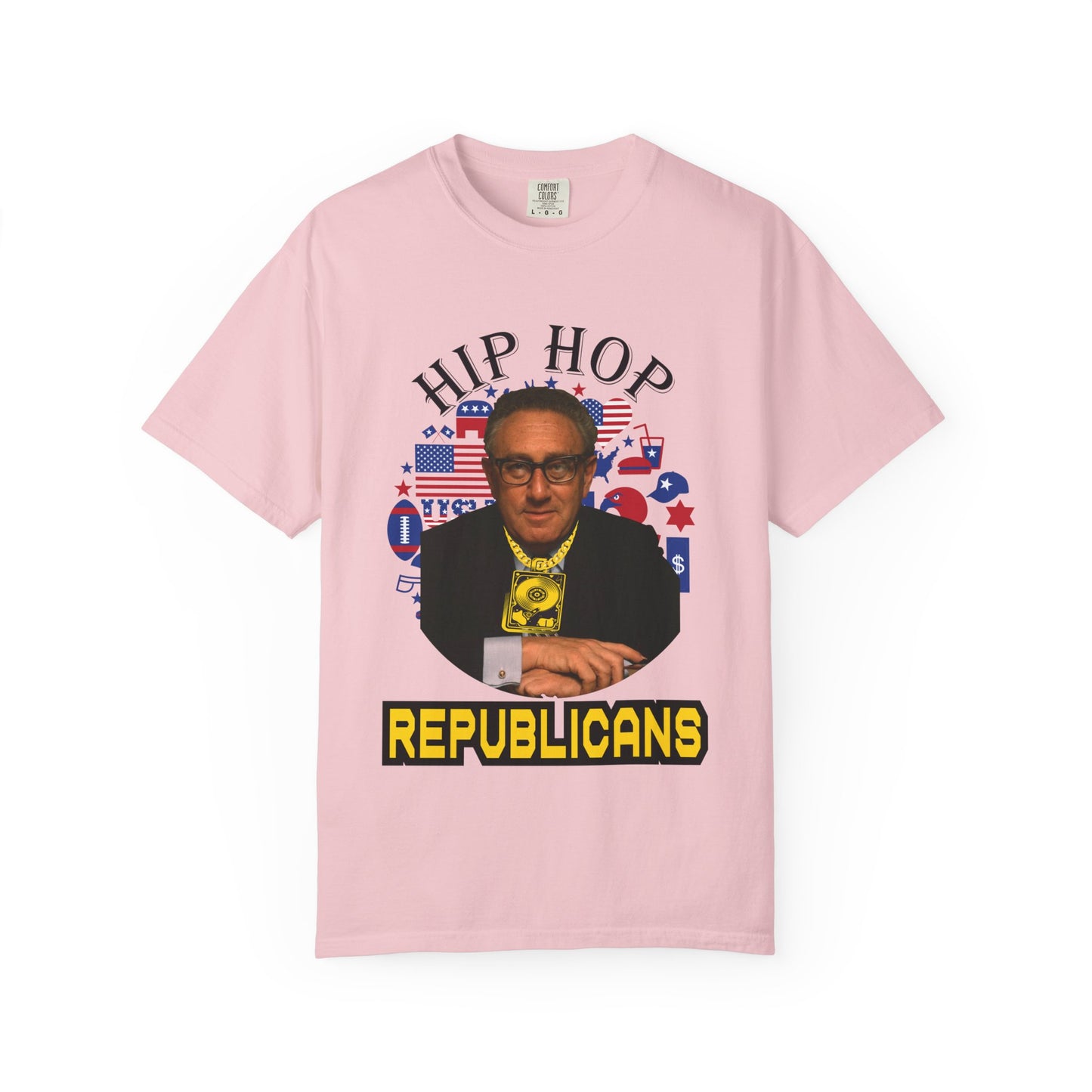 Hip Hop Republicans T-Shirt — Funny Political Parody Tee