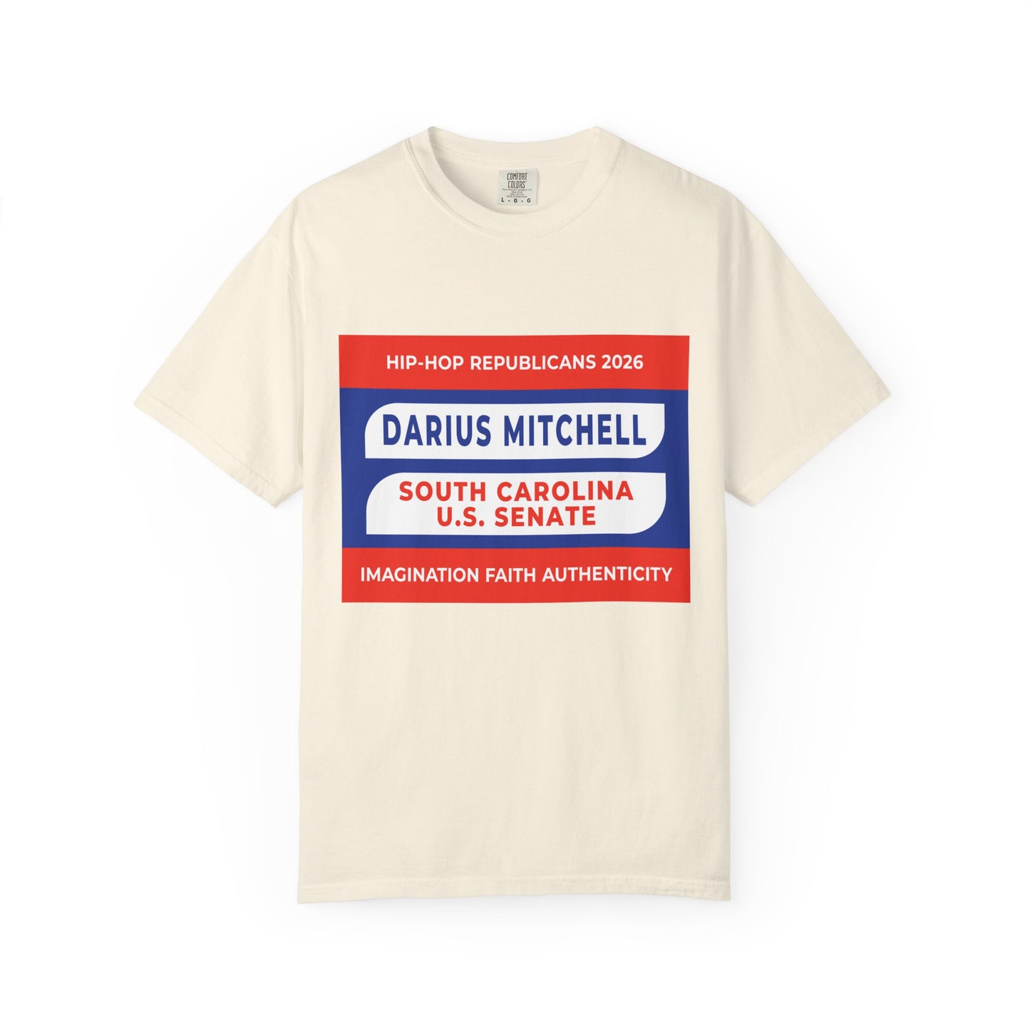 Political Campaign T-Shirt — "Darius Mitchell South Carolina U.S. Senate"