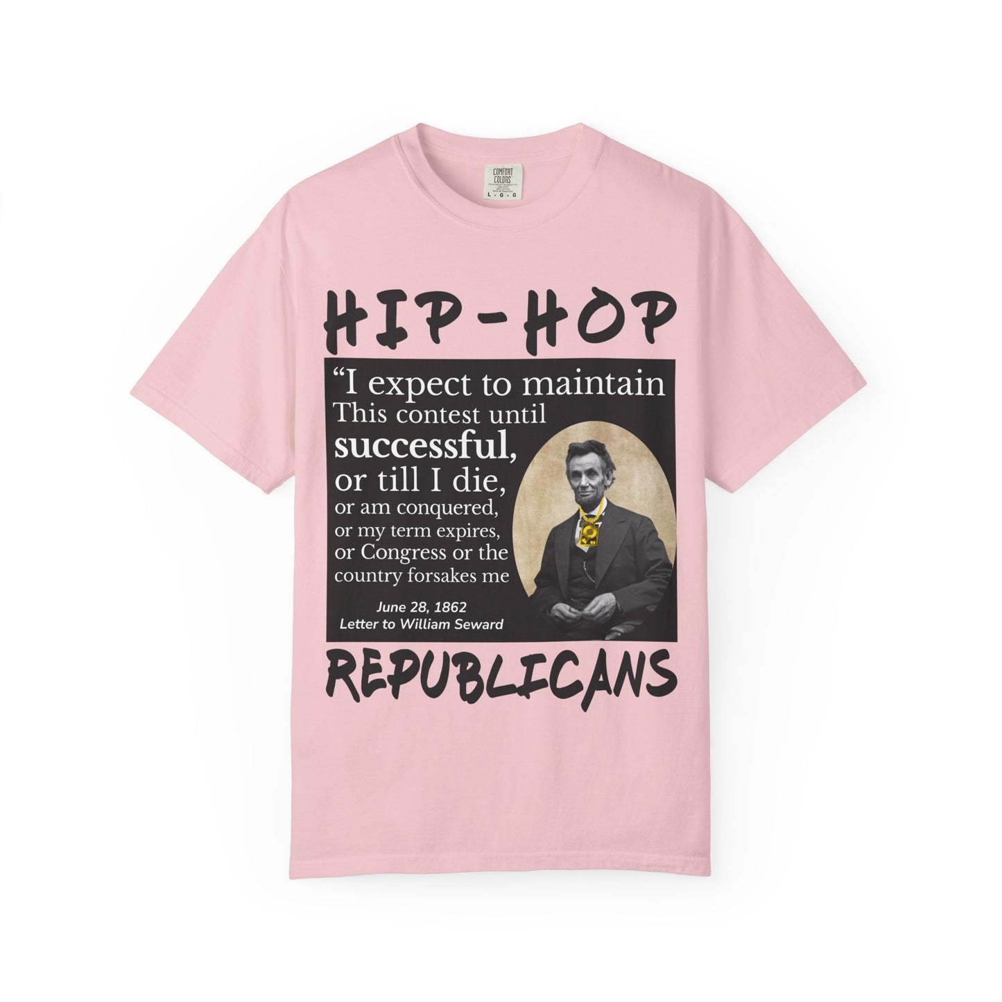 Hip-Hop Republicans T-Shirt — Lincoln Quote Graphic Tee