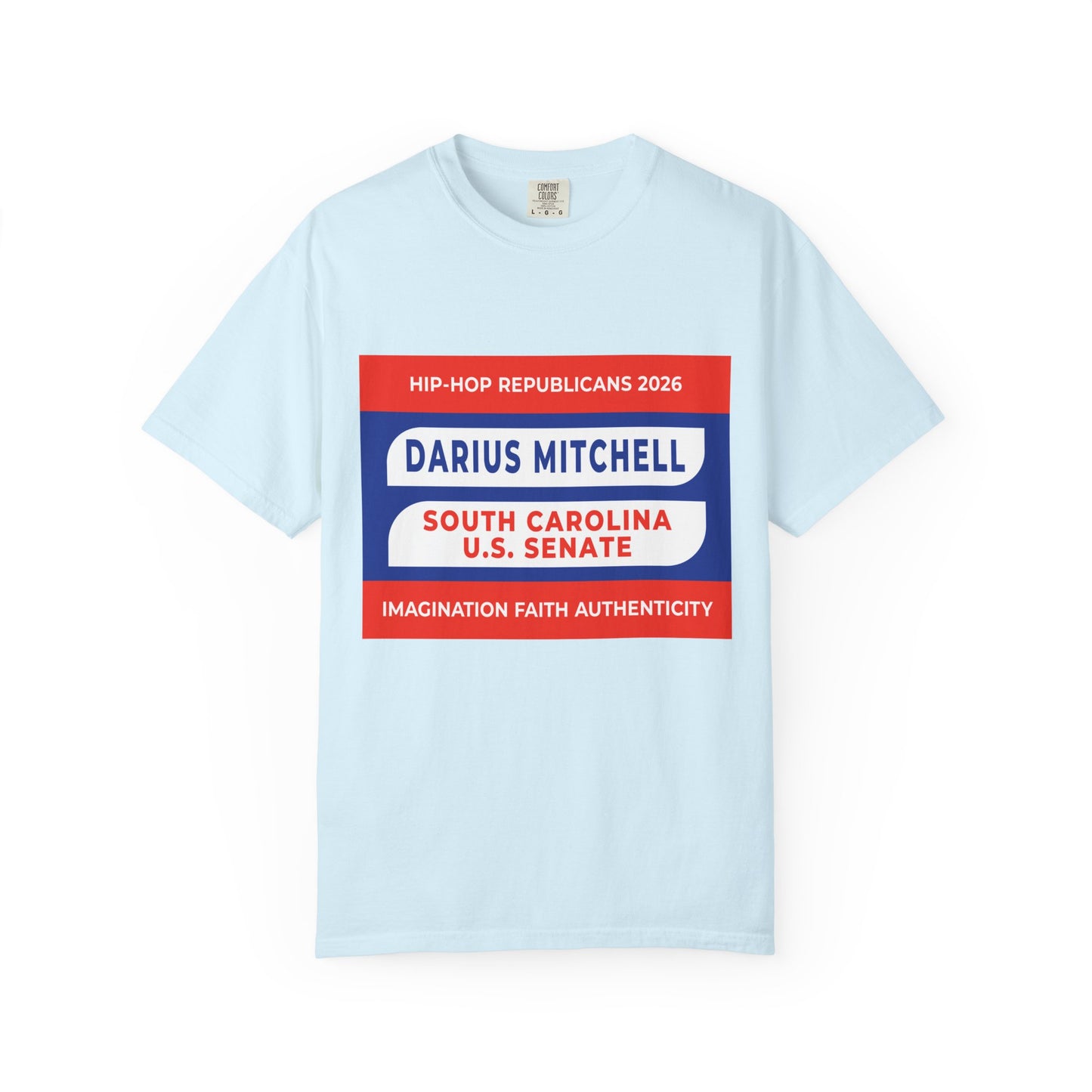 Political Campaign T-Shirt — "Darius Mitchell South Carolina U.S. Senate"