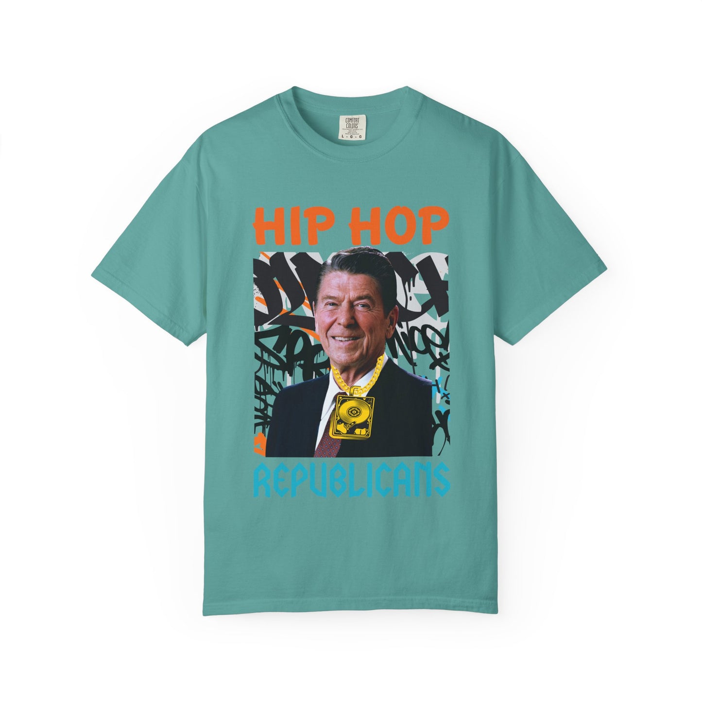 Get Your Groove On with a Trendy Ronald Reagan Hip Hop Republicans T-Shirt