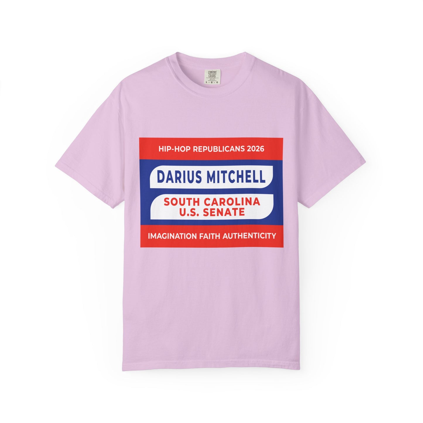 Political Campaign T-Shirt — "Darius Mitchell South Carolina U.S. Senate"