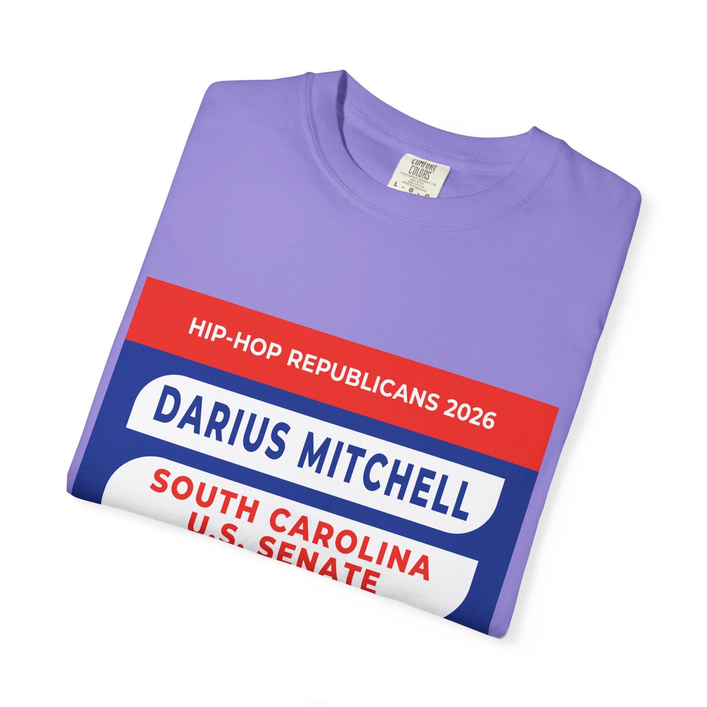 Political Campaign T-Shirt — "Darius Mitchell South Carolina U.S. Senate"