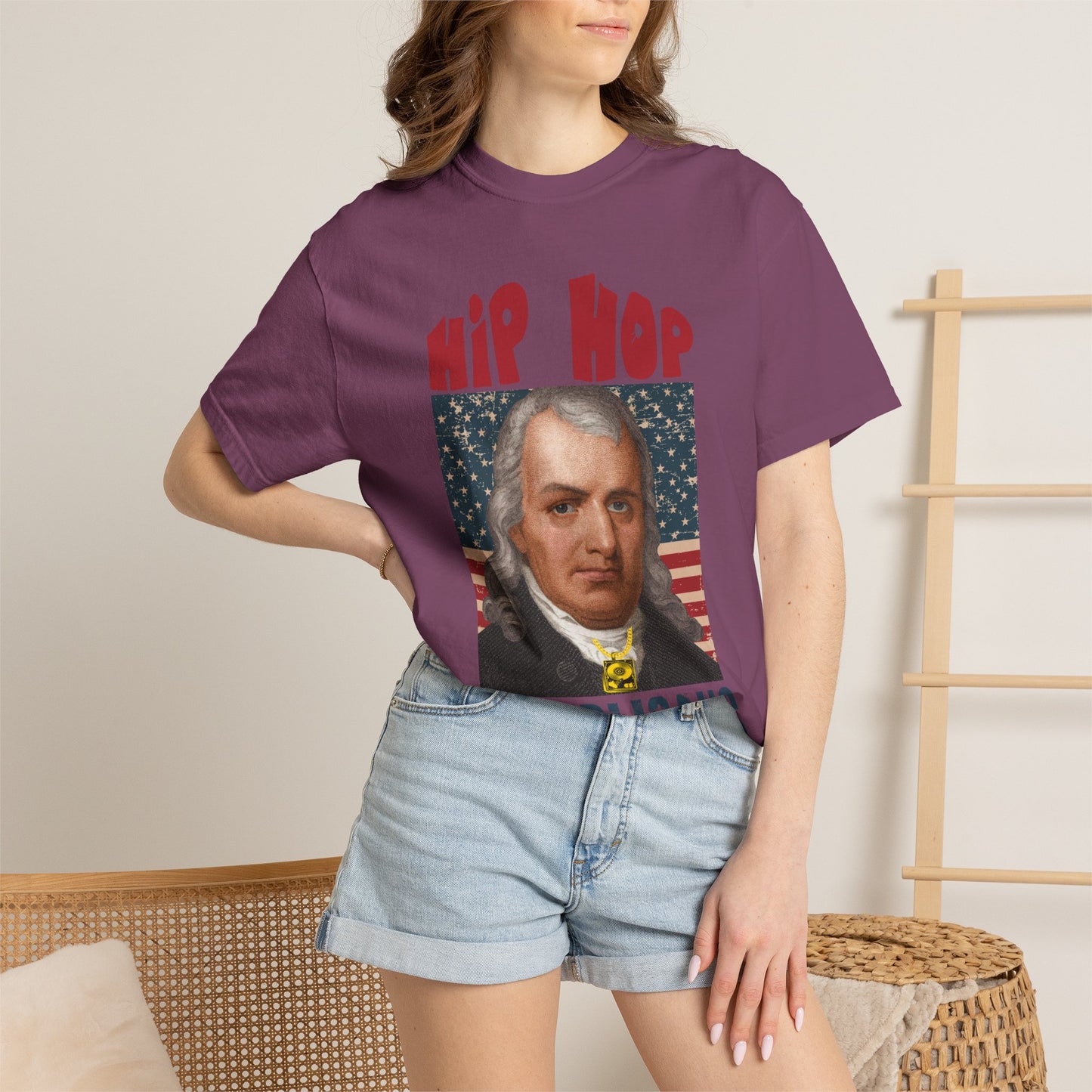 Hip Hop Republicans T-Shirt — Patriotic George Washington Graphic Tee