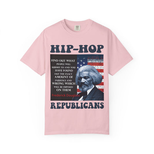 Hip-Hop Republicans T-Shirt — Frederick Douglass Quote Patriotic Political Tee