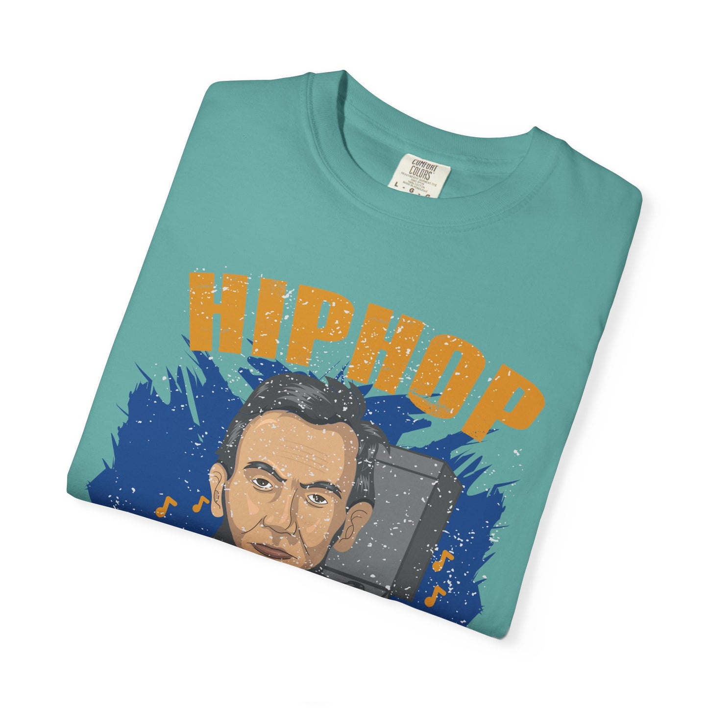 Hip Hop Republicans Graphic T-Shirt — Abe Lincoln Rap Portrait Tee