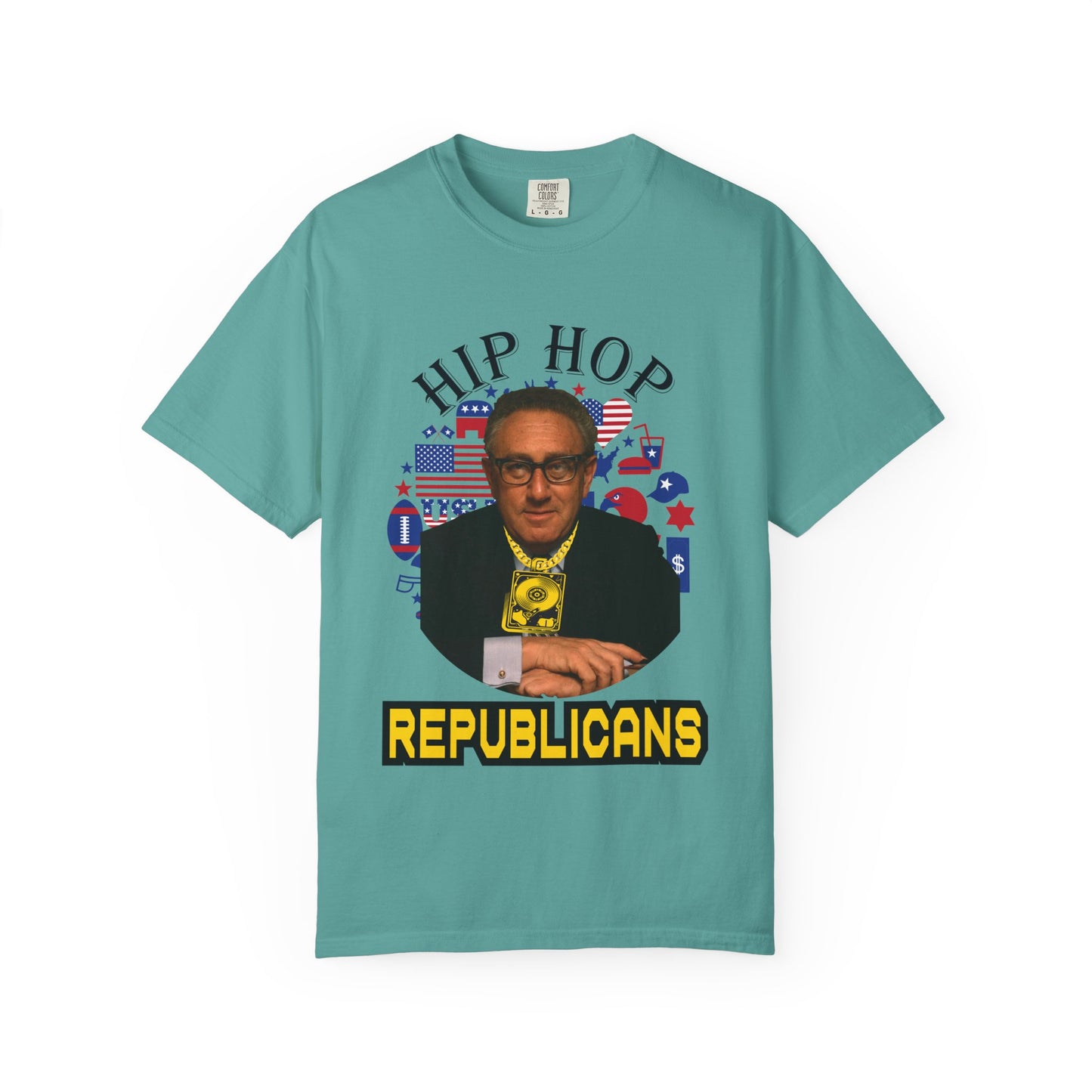 Hip Hop Republicans T-Shirt — Funny Political Parody Tee