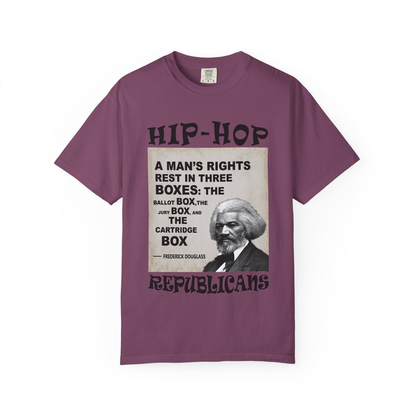 Hip Hop Republicans Frederick Douglass Quote T-Shirt