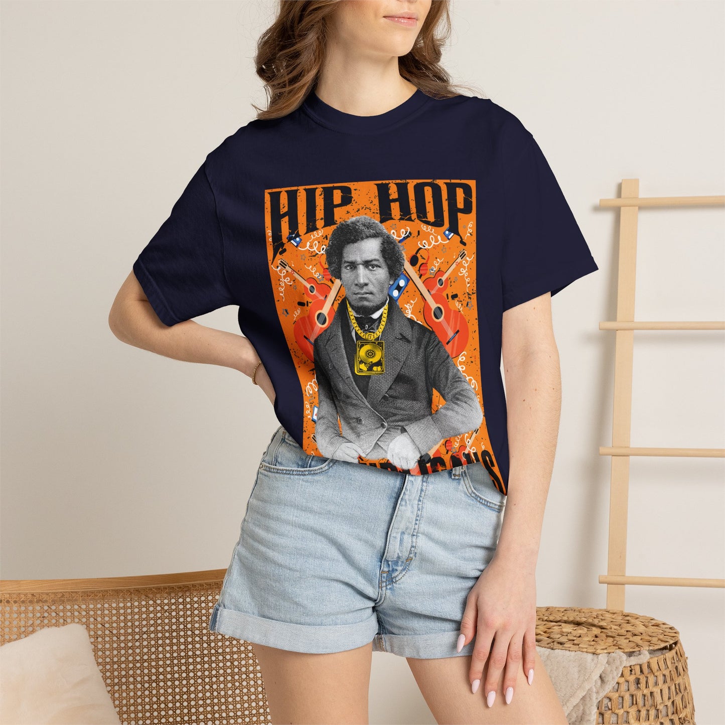 Hip Hop Republicans Graphic T-Shirt — Vintage Portrait Streetwear Tee