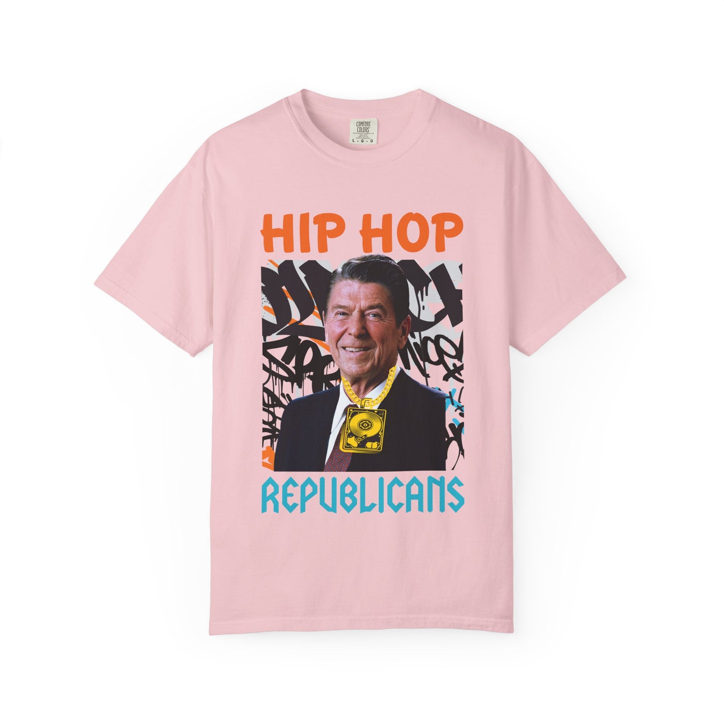 Get Your Groove On with a Trendy Ronald Reagan Hip Hop Republicans T-Shirt