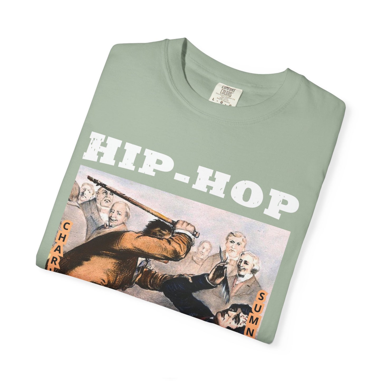 Artistic Vintage Poster T-Shirt — 'Chalet Summer' Graphic Tee