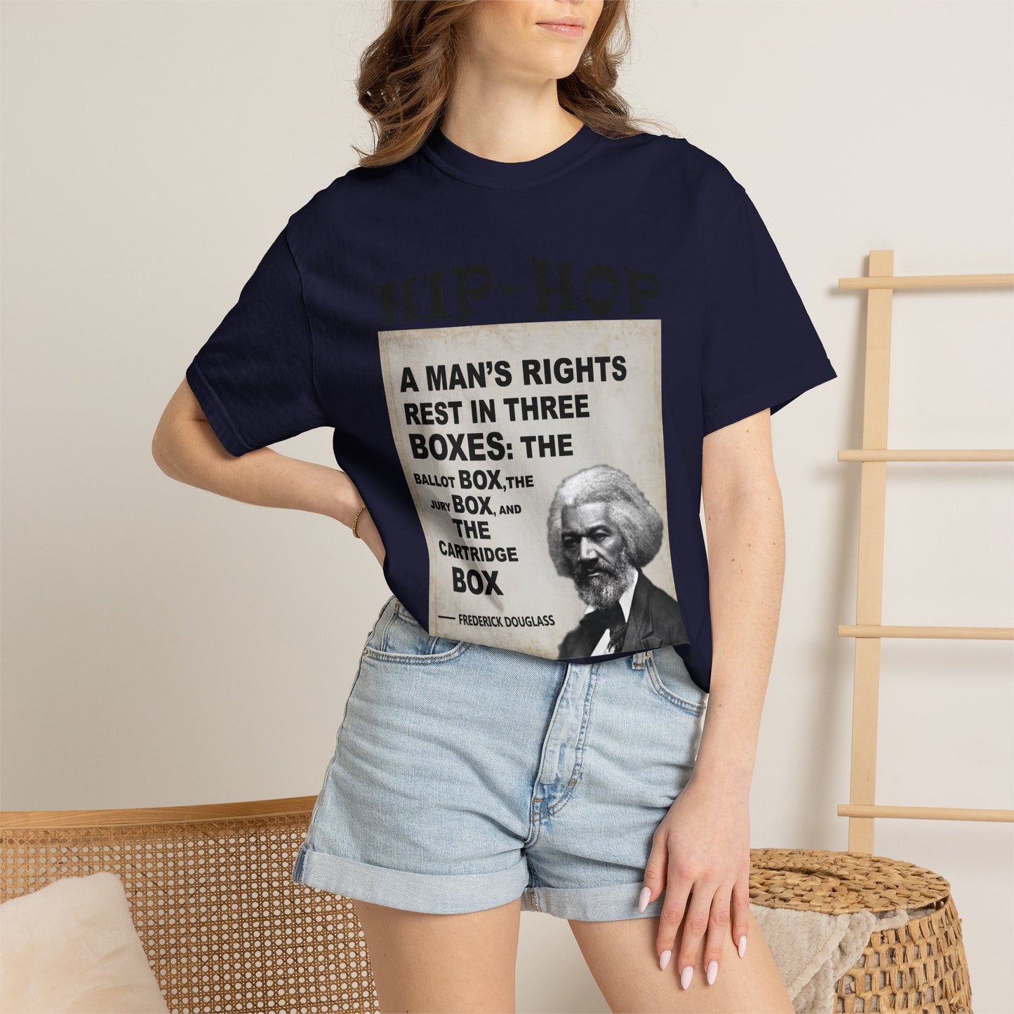 Hip Hop Republicans Frederick Douglass Quote T-Shirt