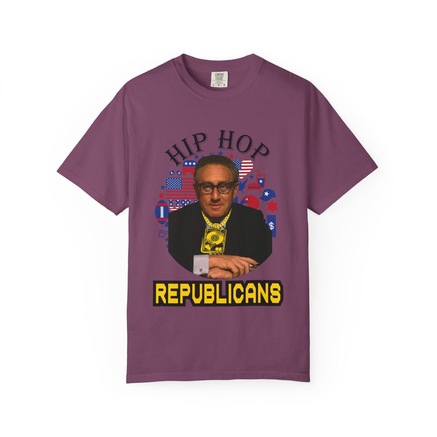 Hip Hop Republicans T-Shirt — Funny Political Parody Tee