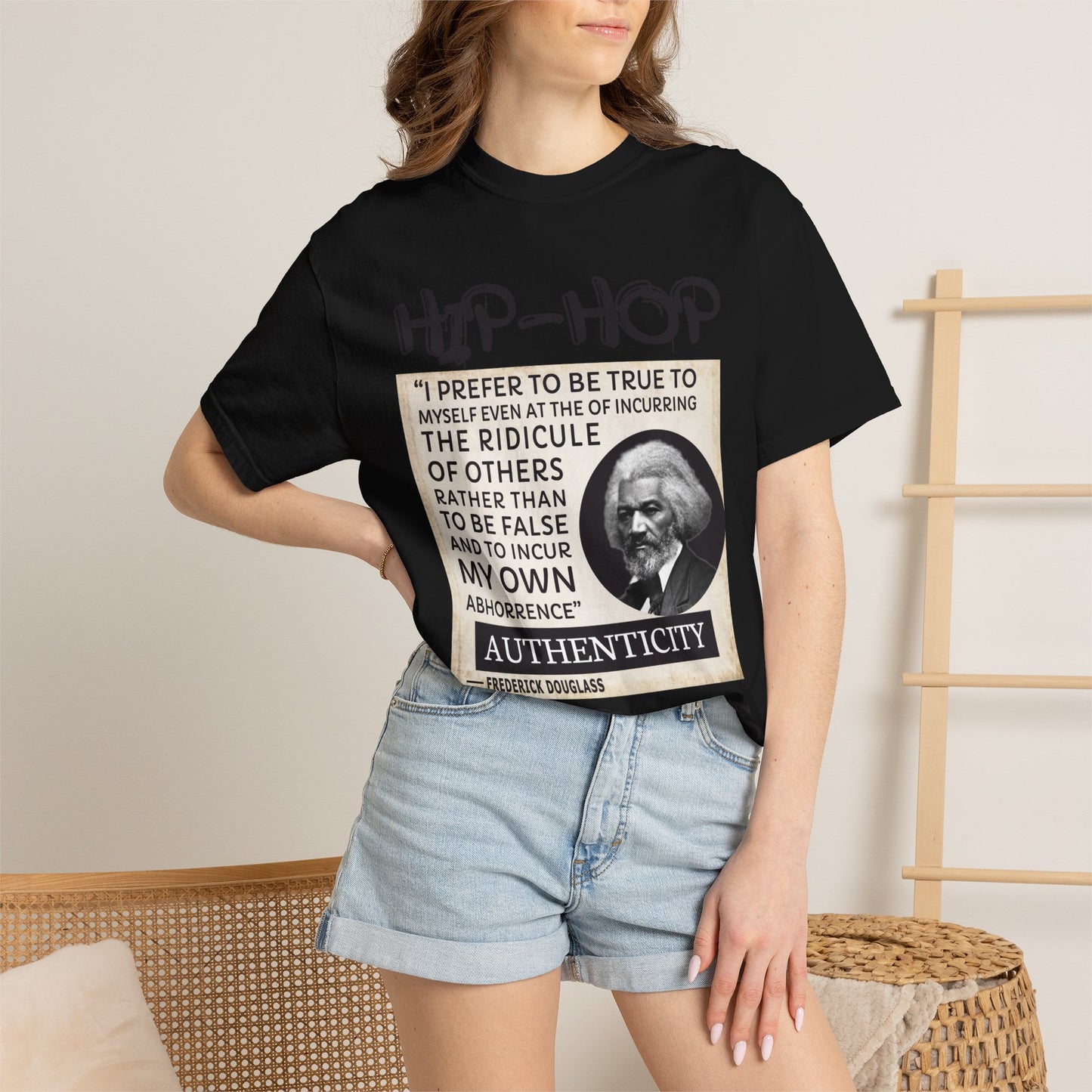 Hip-Hop Authenticity Quote T-Shirt