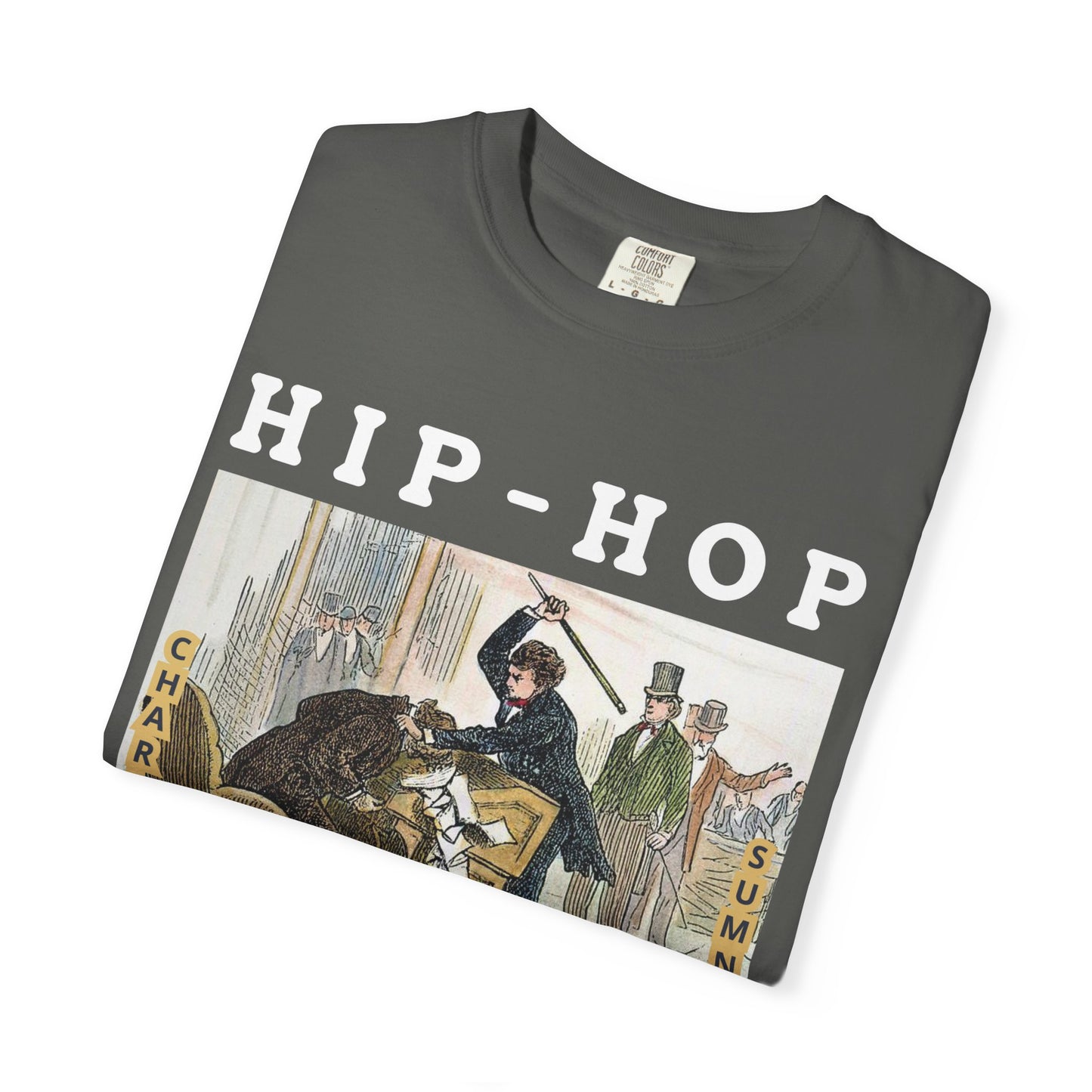 Conservative Rhymes A Hip Hop Tribute to Republican Values T-Shirt Design