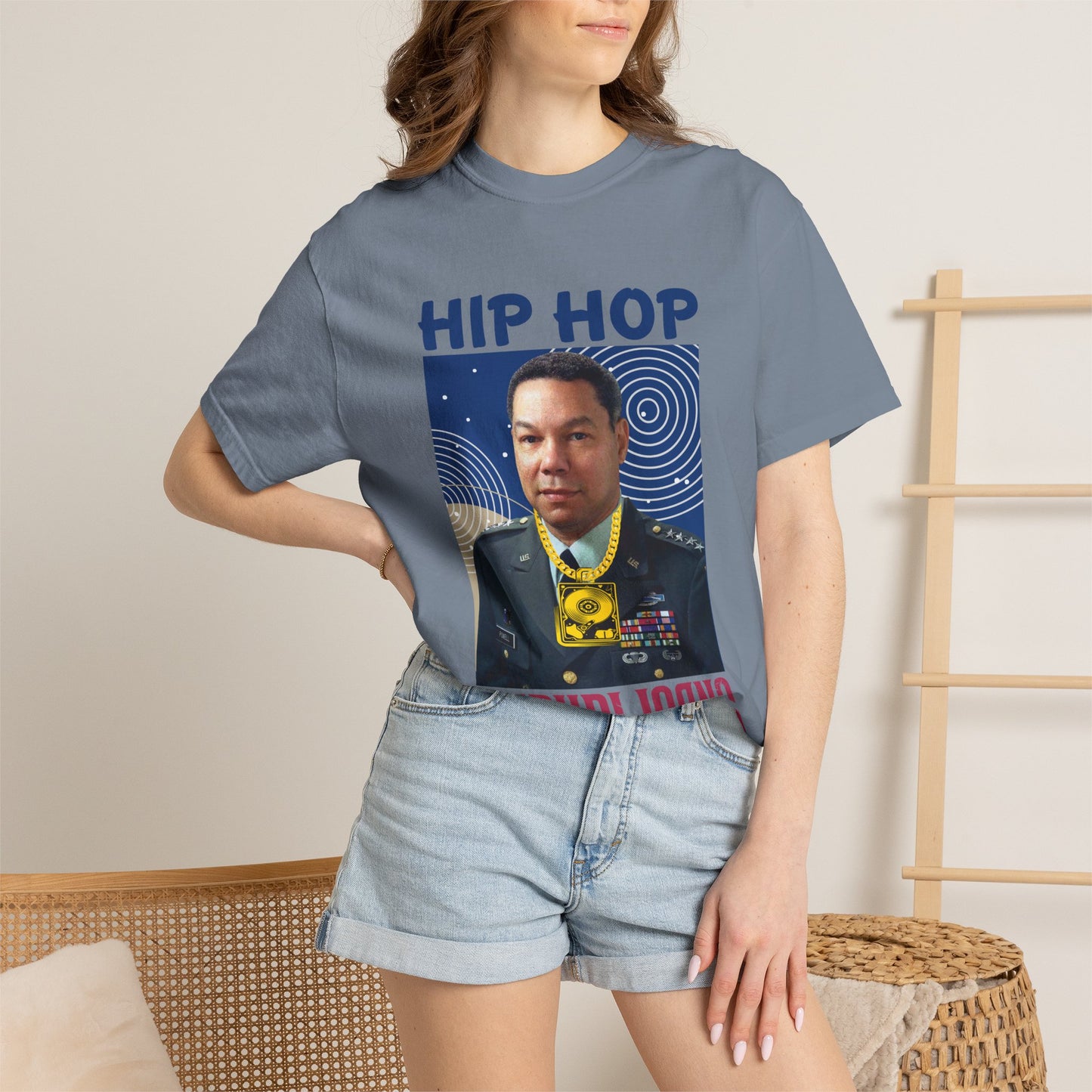 Hip Hop Republicans Graphic T-Shirt — Parody Political Portrait Tee