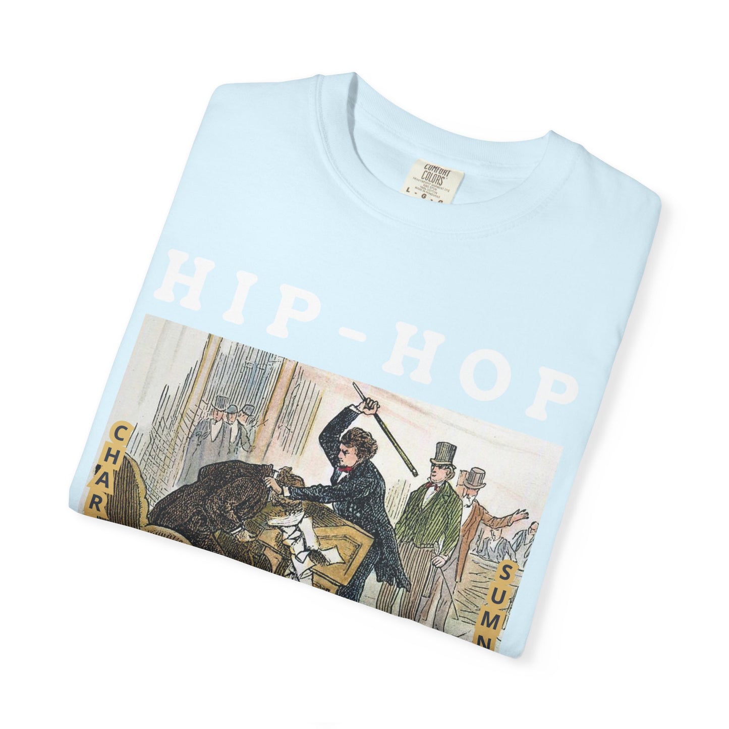 Conservative Rhymes A Hip Hop Tribute to Republican Values T-Shirt Design