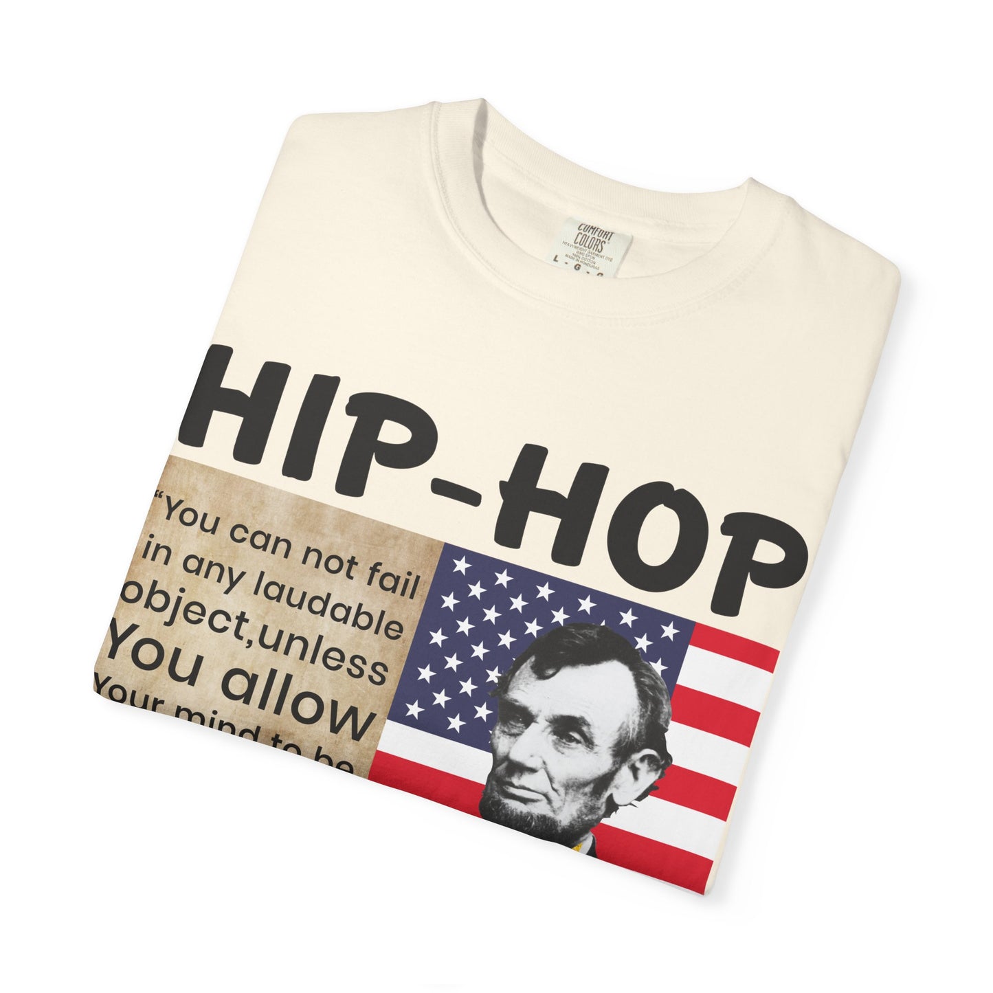 Hip-Hop Republicans T-Shirt — Lincoln Quote Patriotic Graphic Tee
