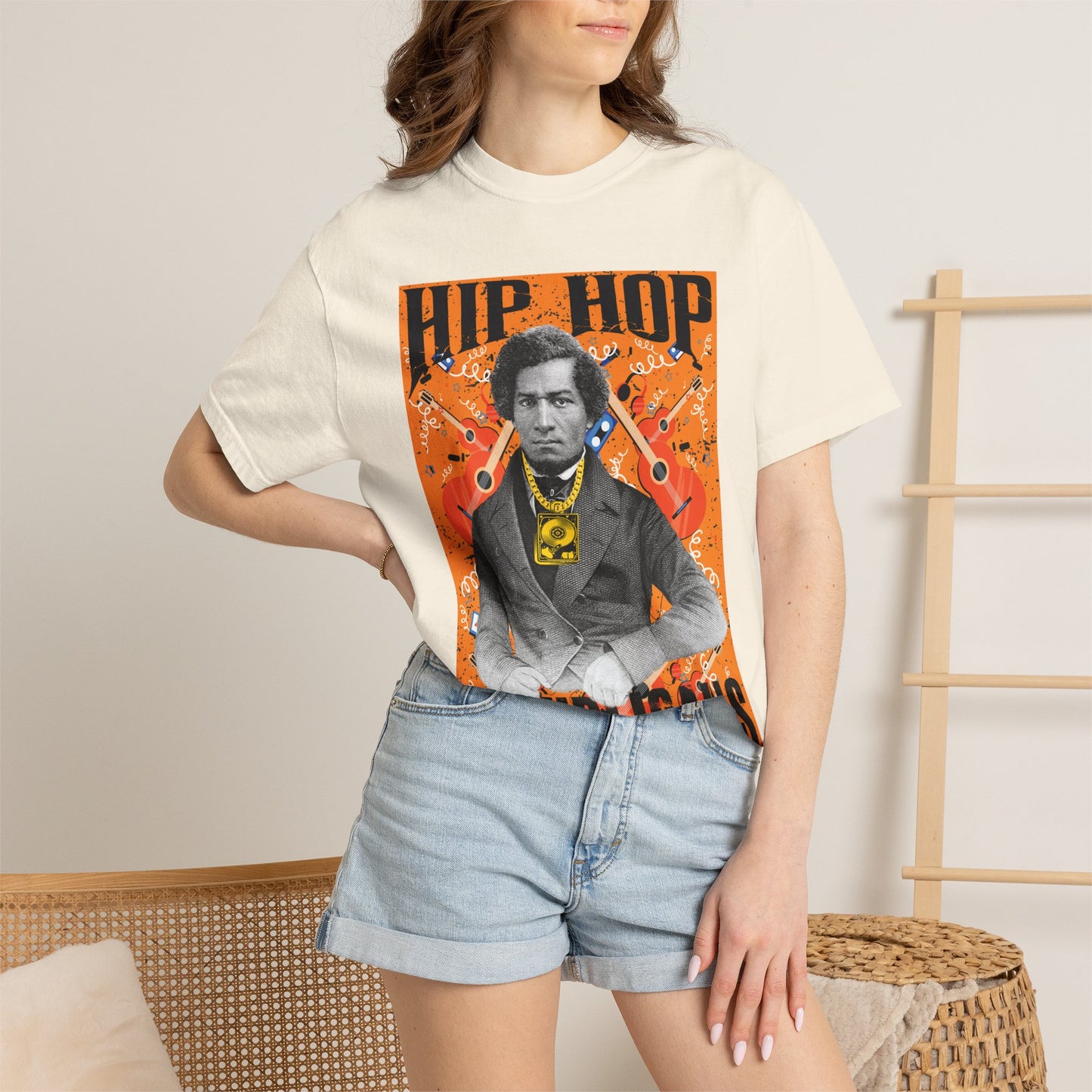 Hip Hop Republicans Graphic T-Shirt — Vintage Portrait Streetwear Tee