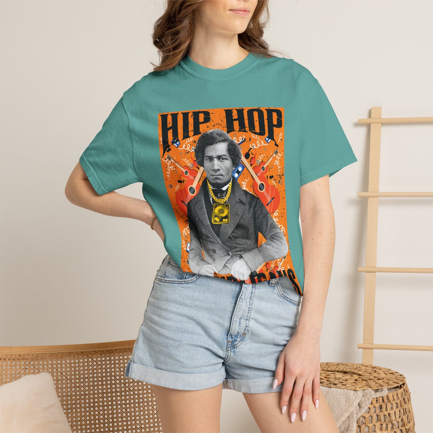 Hip Hop Republicans Graphic T-Shirt — Vintage Portrait Streetwear Tee