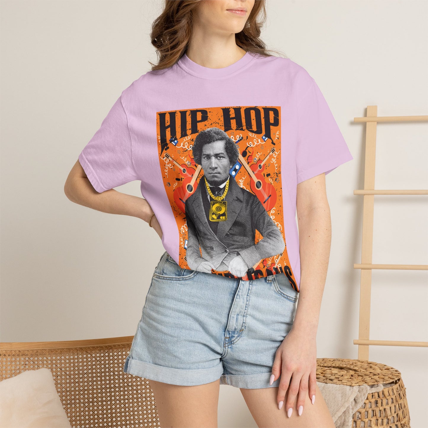 Hip Hop Republicans Graphic T-Shirt — Vintage Portrait Streetwear Tee